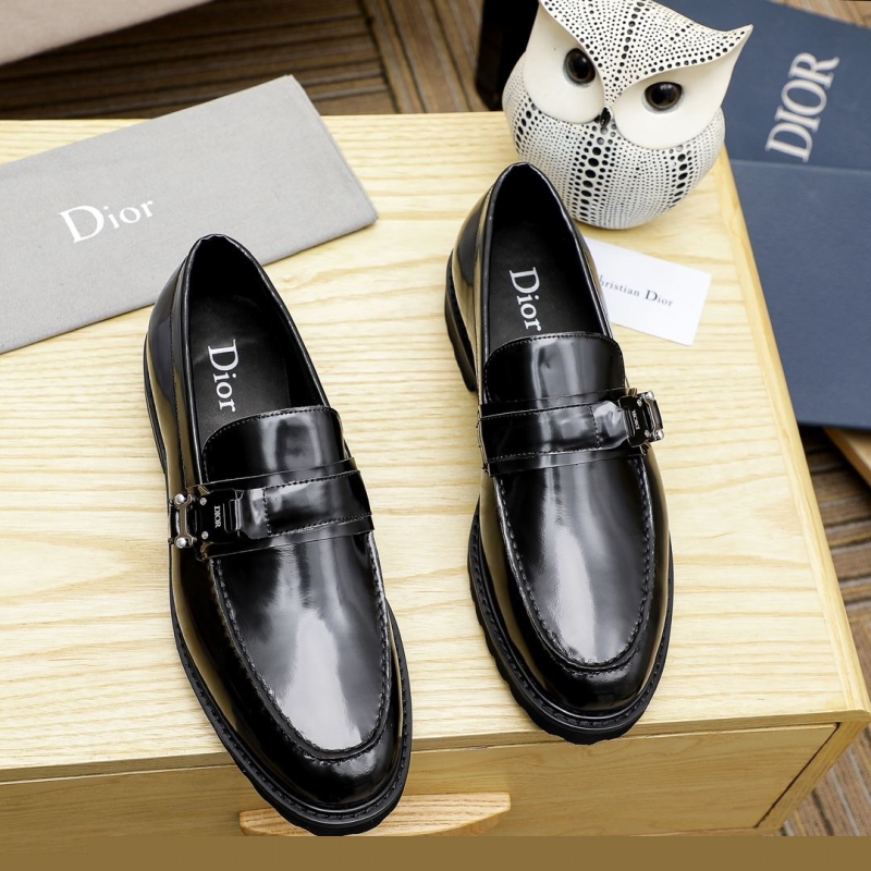 ch**an D*or leather shoes